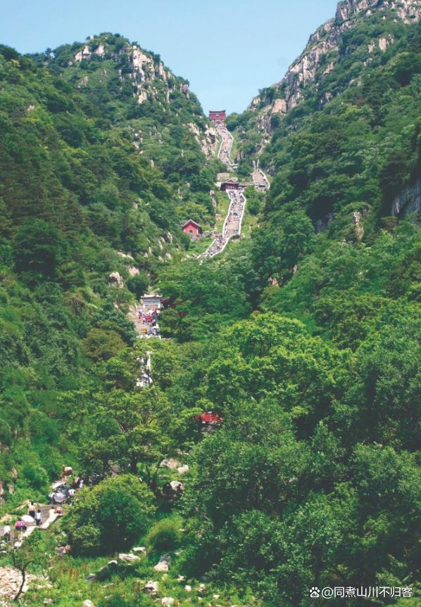 一、泰山的自然景观